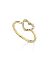 Anello Lelune Donna LELUNE DIAMONDS in Oro giallo Diamante LDRNDM006.Y